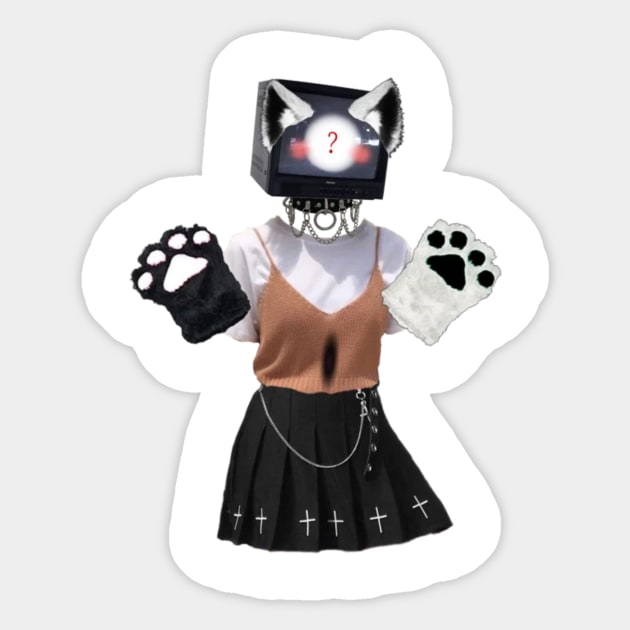 Weirdcore Outfit Sticker by Random Generic Shirts